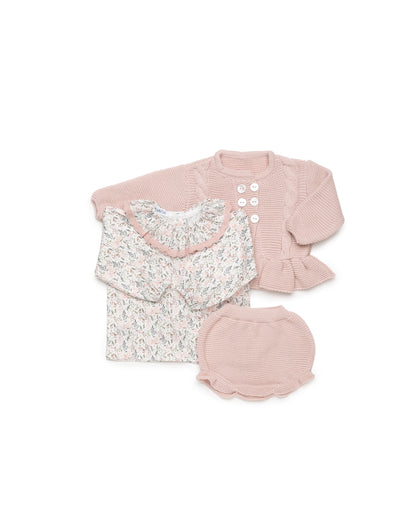 Conjunto 3 Piezas 26704 Rosa Palo