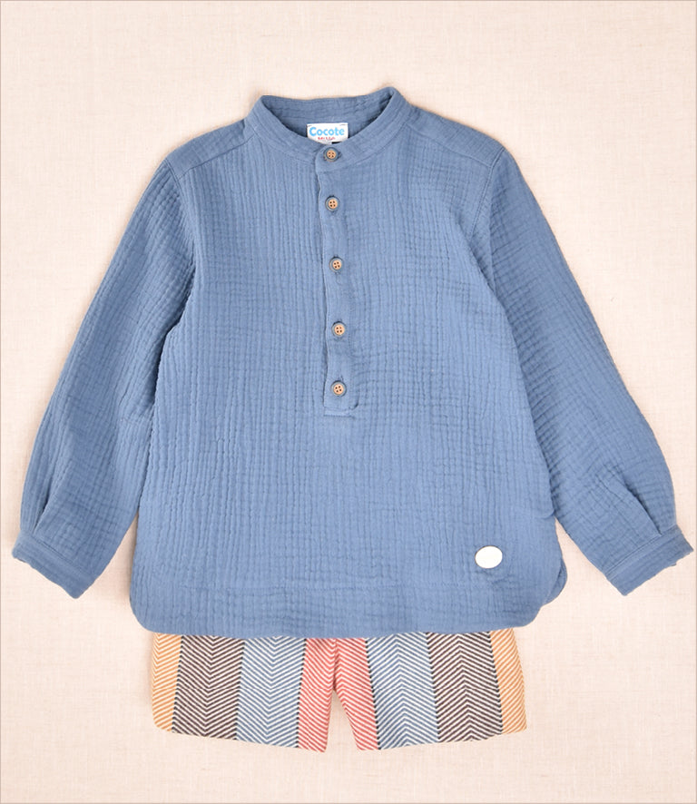 Conjunto Niño Espiga Rayas
