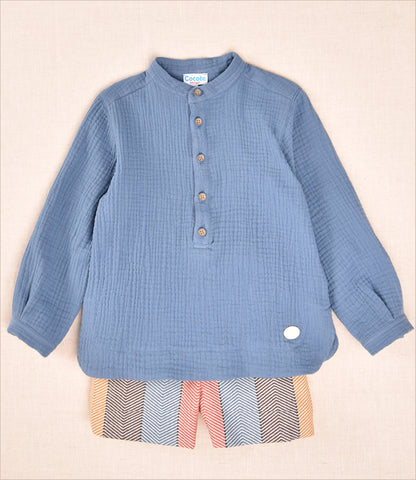 Conjunto Niño Espiga Rayas