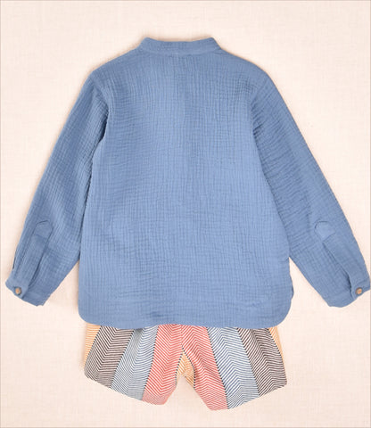Conjunto Niño Espiga Rayas