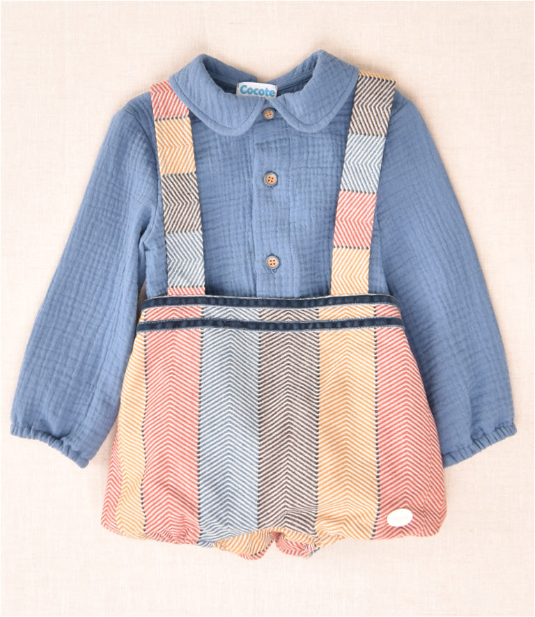 Conjunto Niño Espiga Rayas