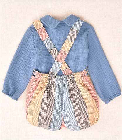 Conjunto Niño Espiga Rayas