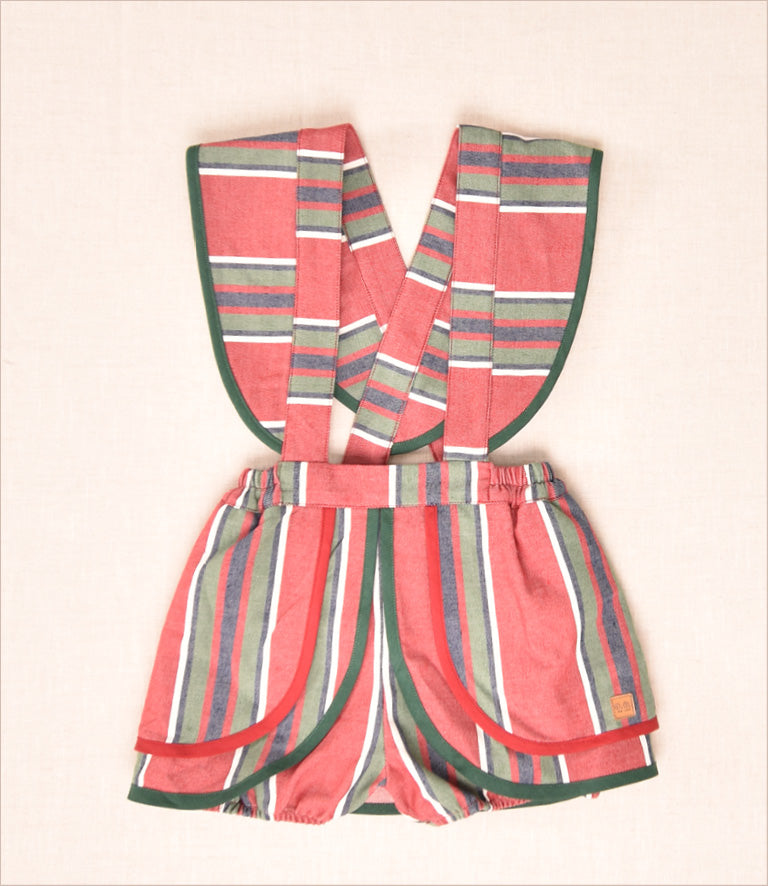 Conjunto Peto Rayas Niña Jose Varon