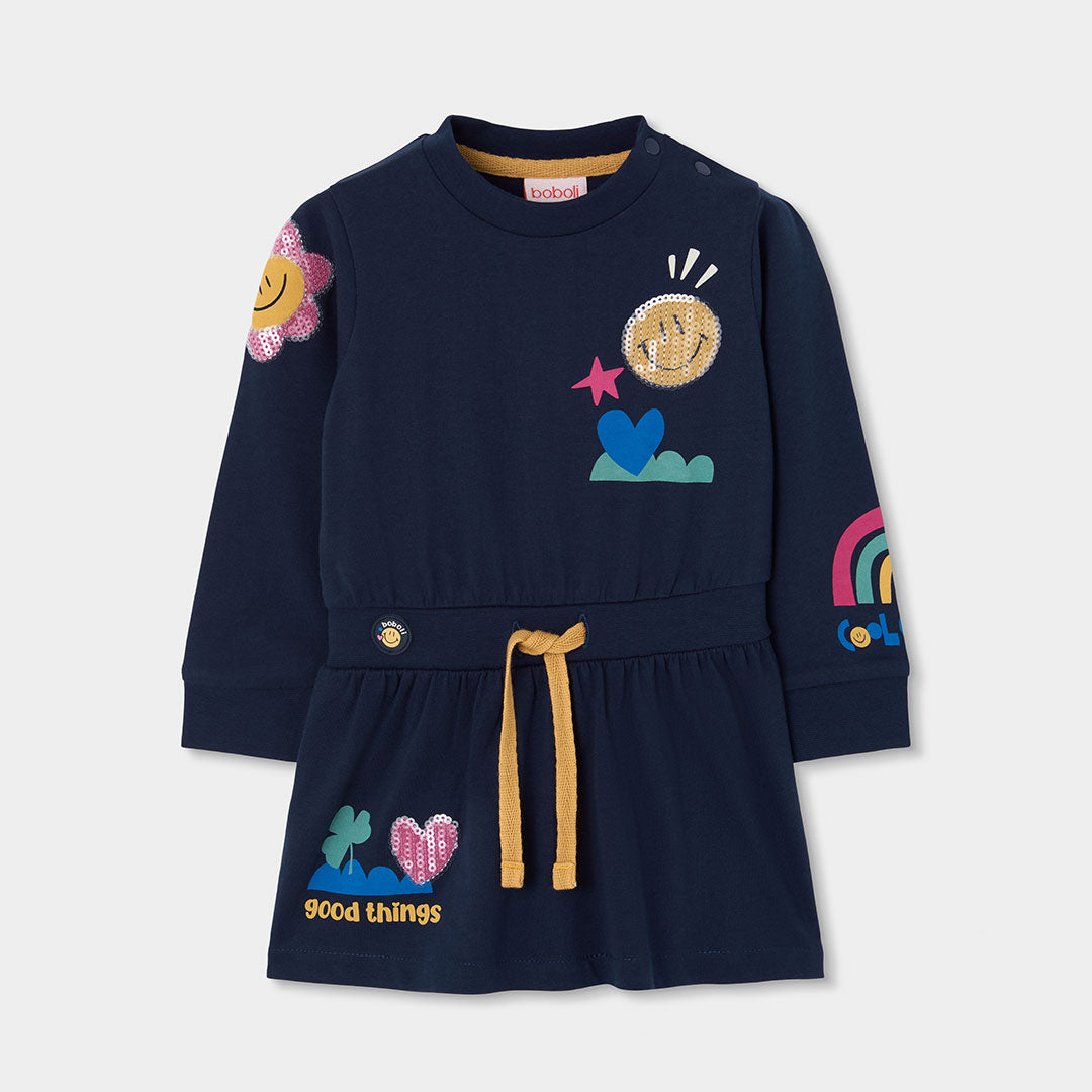 Vestido Coll Marino