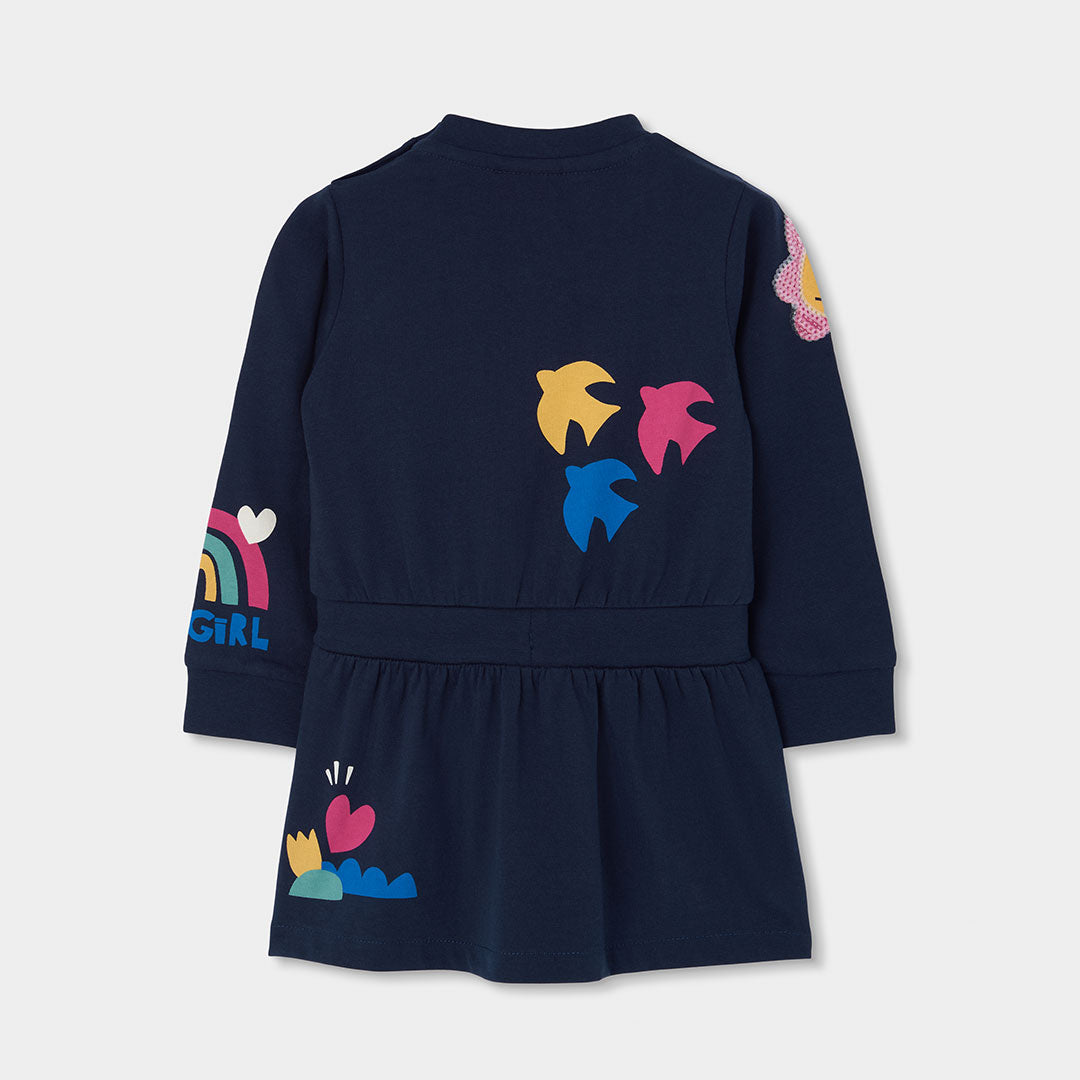 Vestido Coll Marino