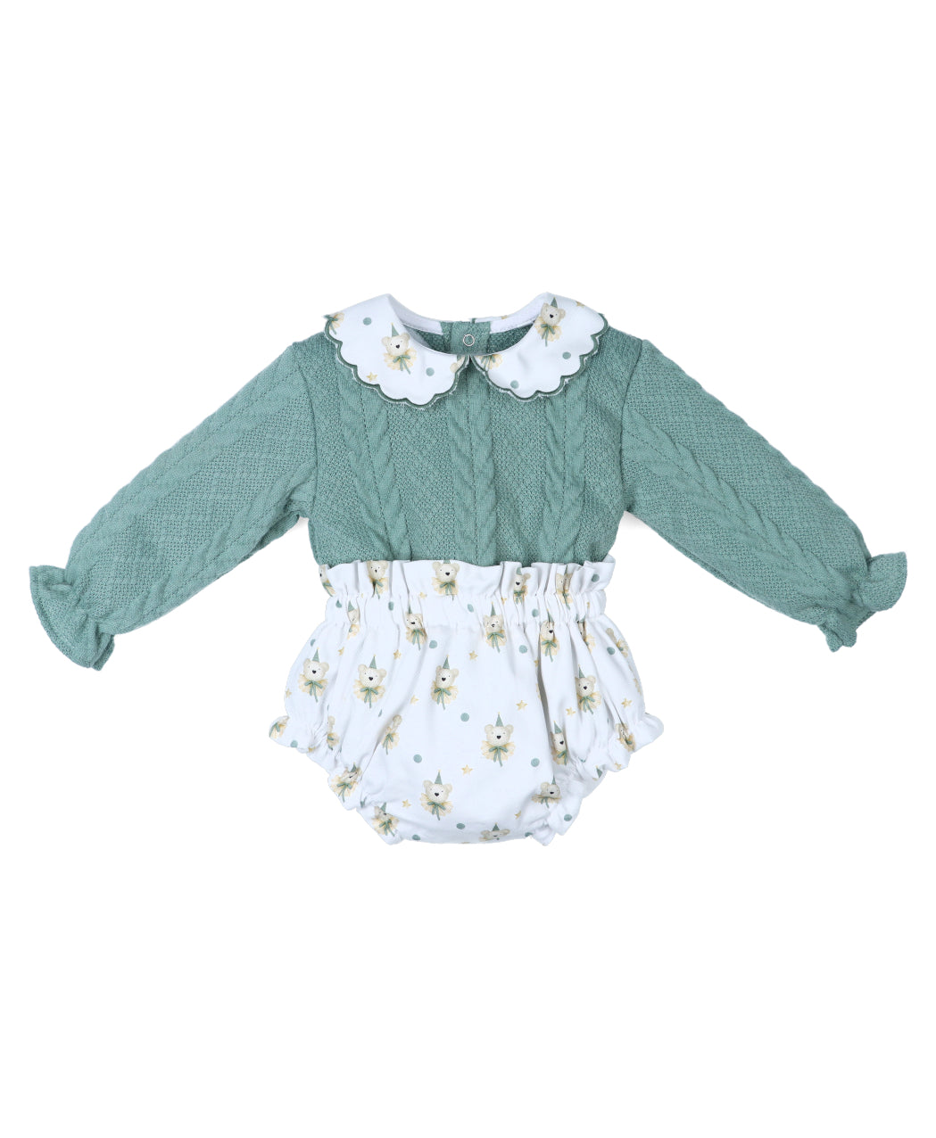 Conjunto  Niña Osito Payaso