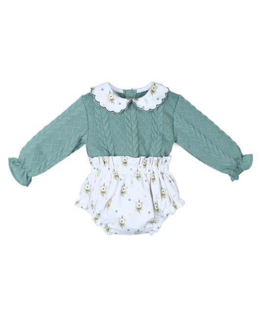 Conjunto  Niña Osito Payaso