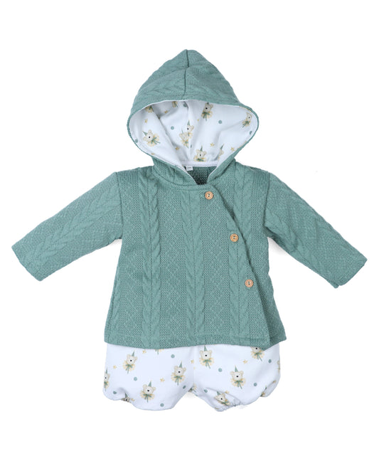 Conjunto  Niña Osito Payaso