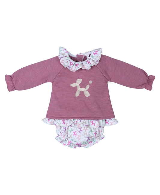 Vestido Perrito Globo