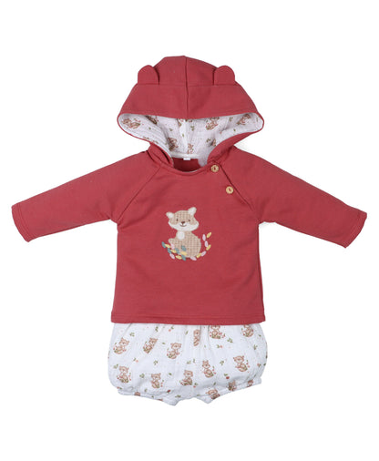 Conjunto Capucha Niño Fox