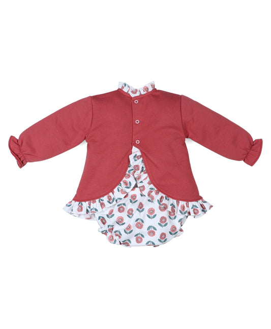 Conjunto Pololo Flor De Invierno