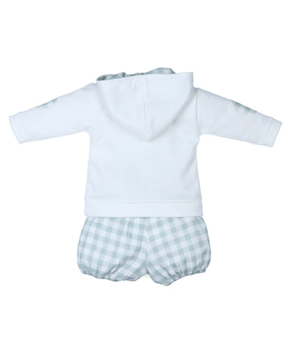 Conjunto Niño Osito Menta