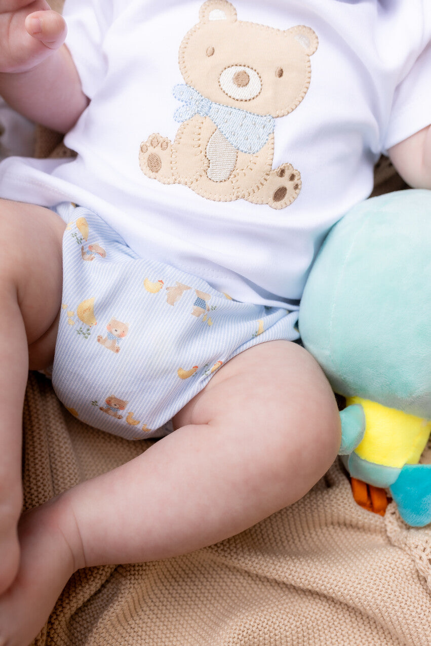 Conjunto Niño Oso Pañuelo