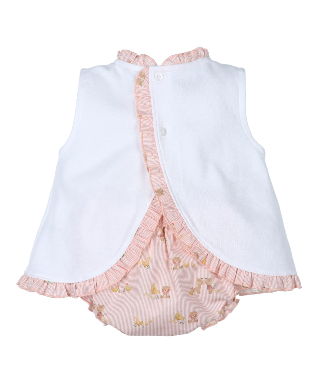 Conjunto Niña Oso Pañuelo
