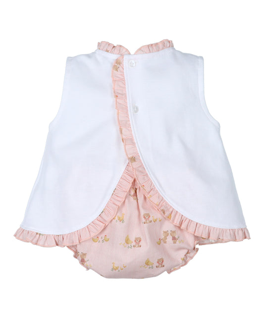 Conjunto Niña Oso Pañuelo