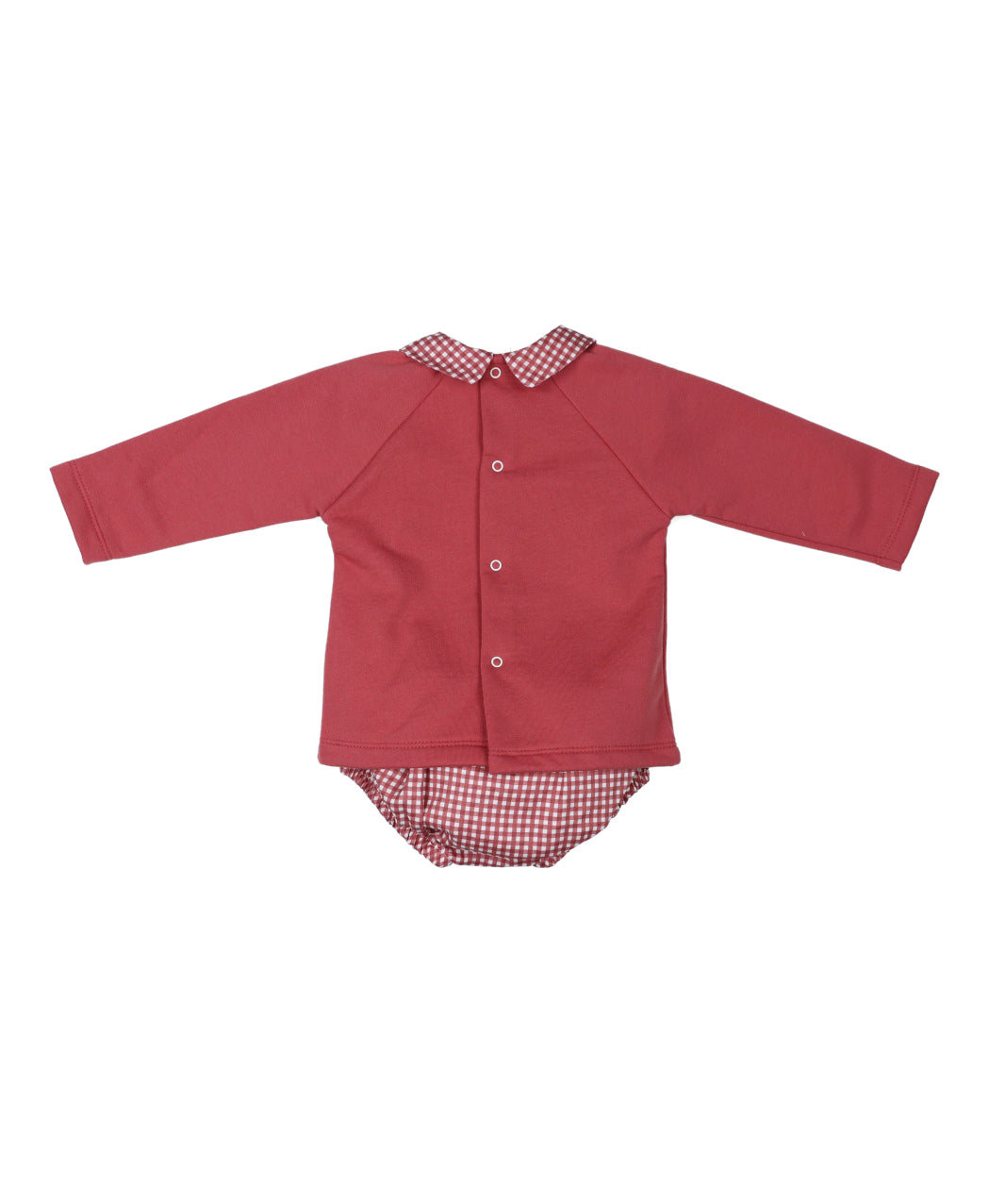Conjunto Pololo Cereza Vichy