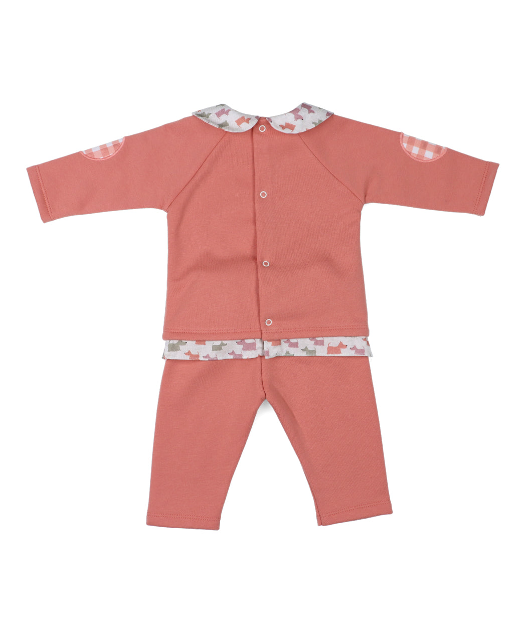 Conjunto Pantalon Dog Coral Niño
