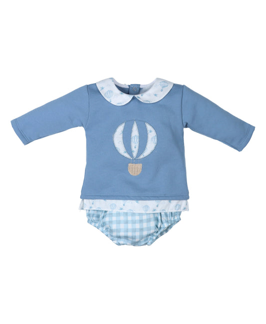Conjunto Azul Globo