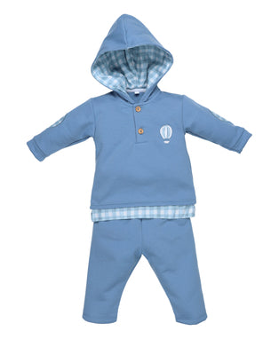 Conjunto Chandal Azul Globo