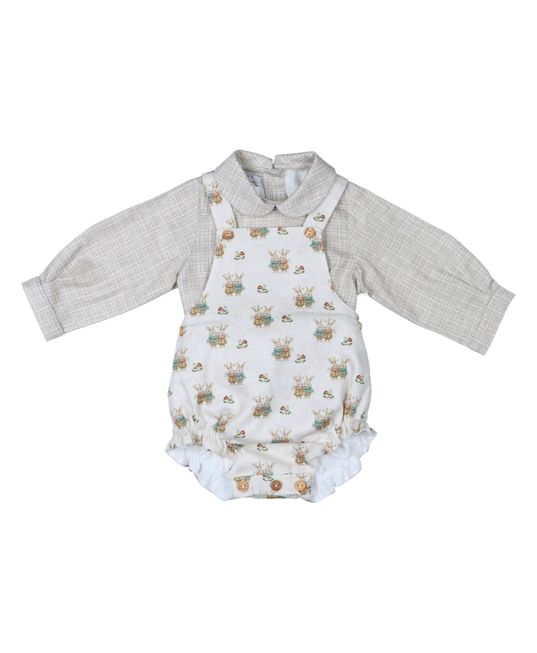 Conjunto Peto Conejitos Duo