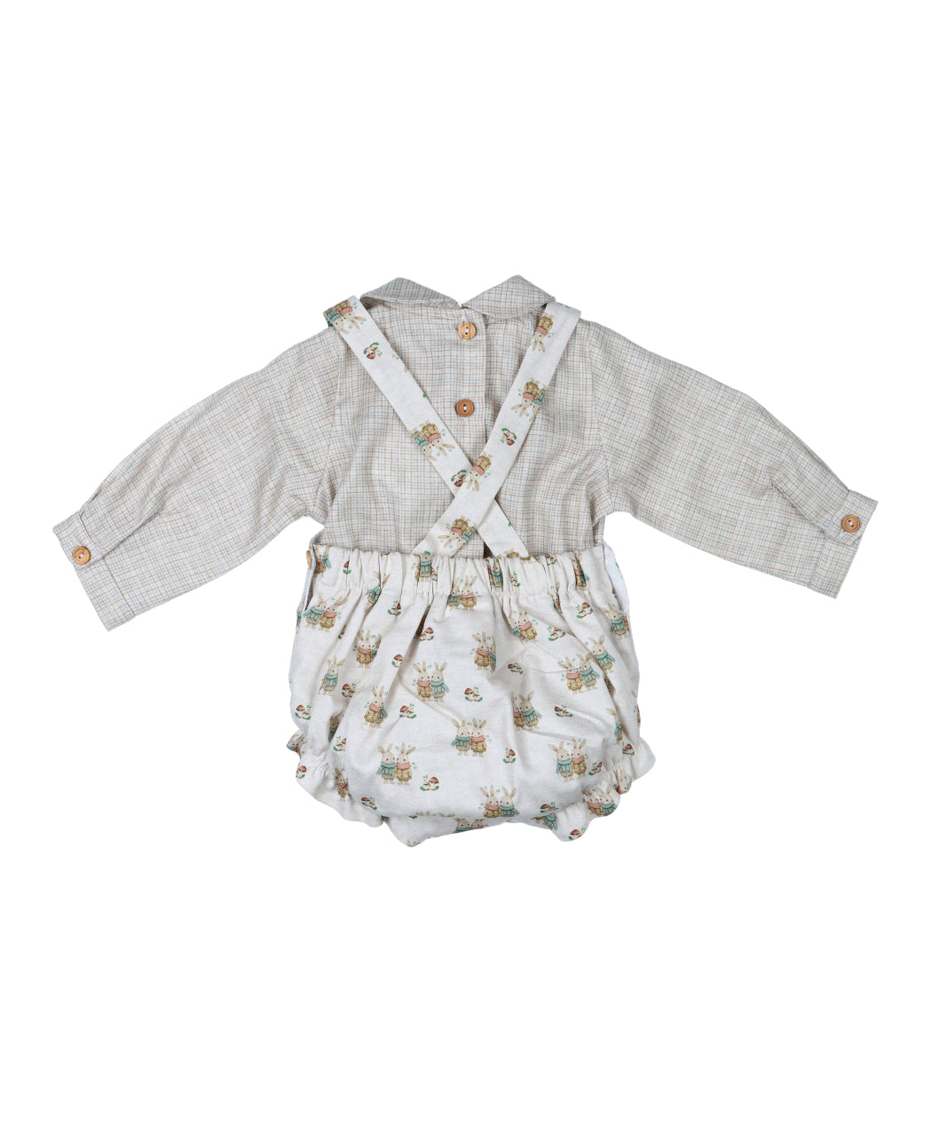 Conjunto Peto Conejitos Duo