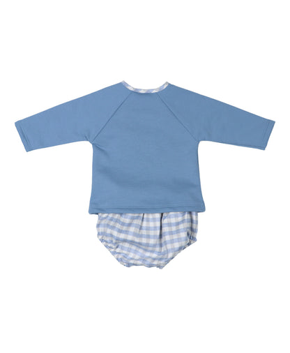 Conjunto Pololo Caracol Azul