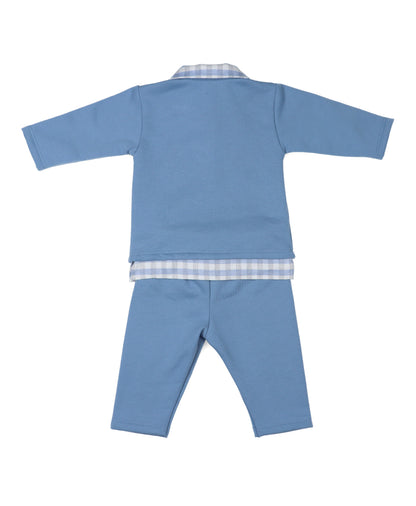 Conjunto Pantalon Caracol Azul