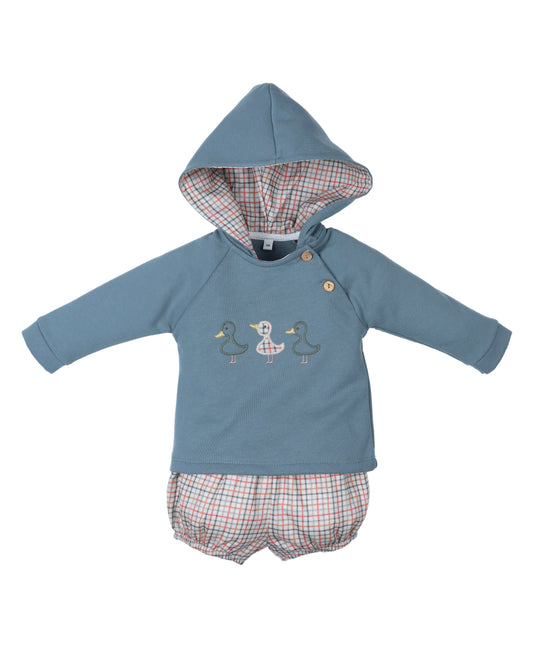 Conjunto Tres Patitos Capucha