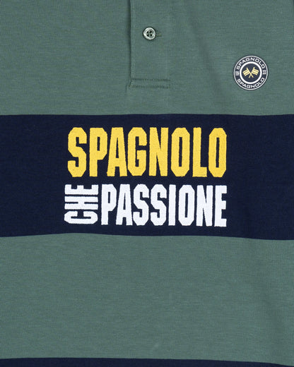 Polo Spagnolo Verde Marino