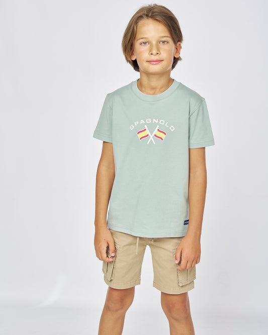 Camiseta Spagnolo Corta Verde