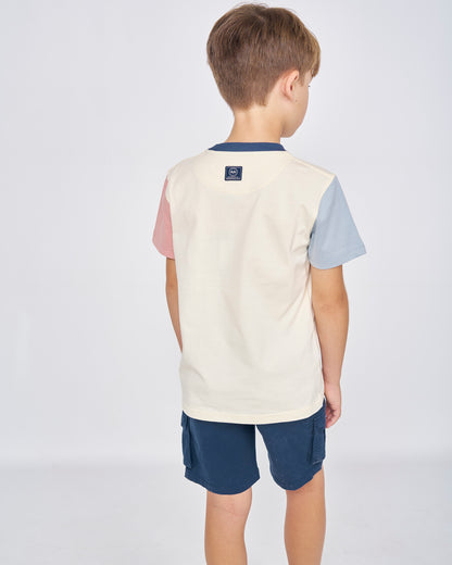 Camiseta Spagnolo Corta Crema