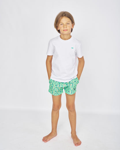 Camiseta Spagnolo Letras Blanco