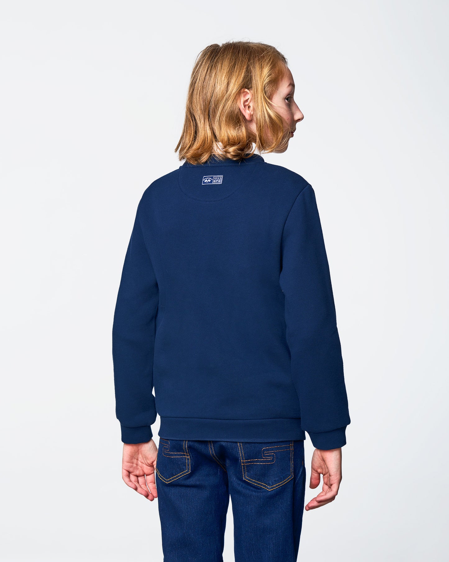 Sudadera Bandera Spagnol Marino