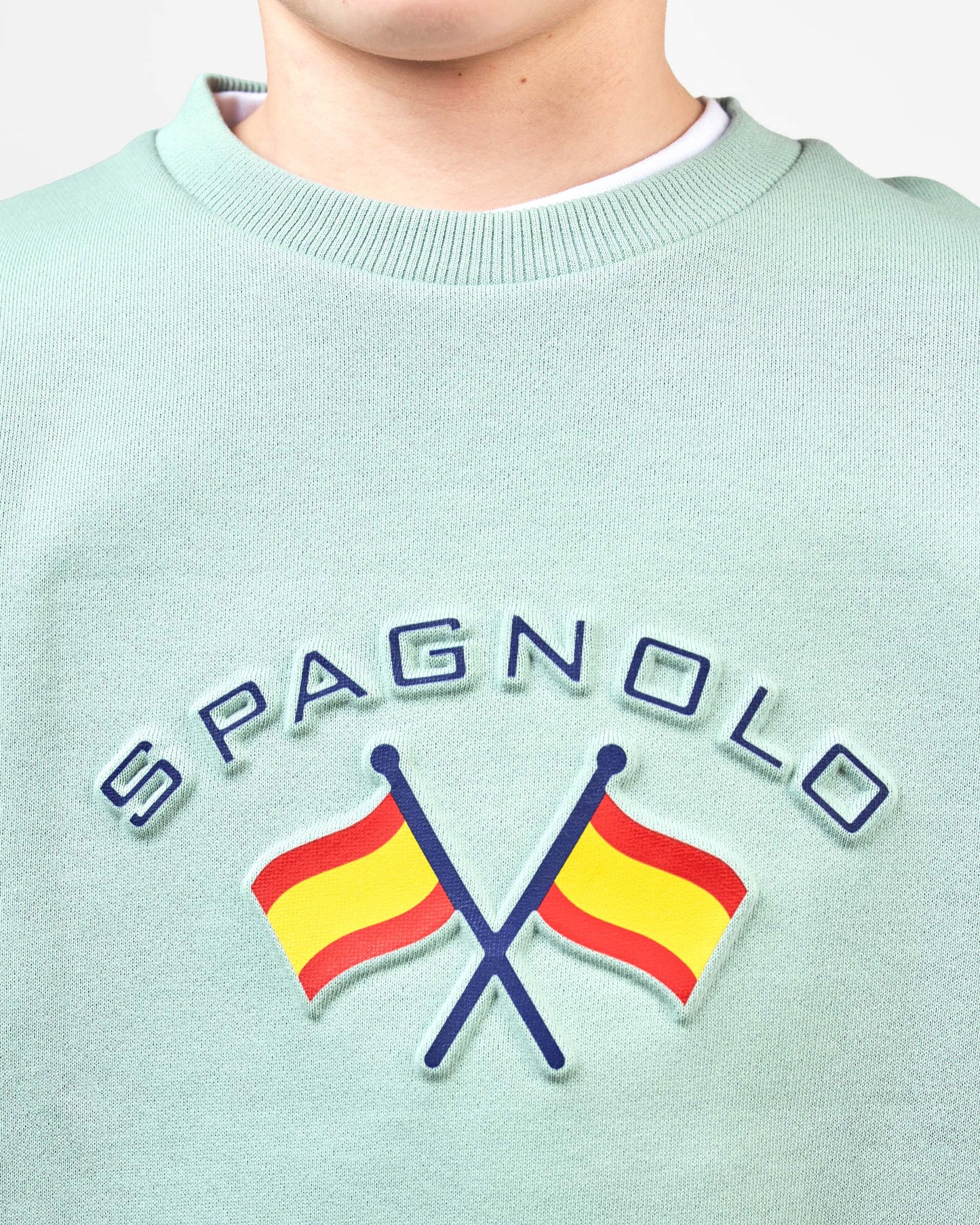 Sudadera Bandera Spagnol Verde