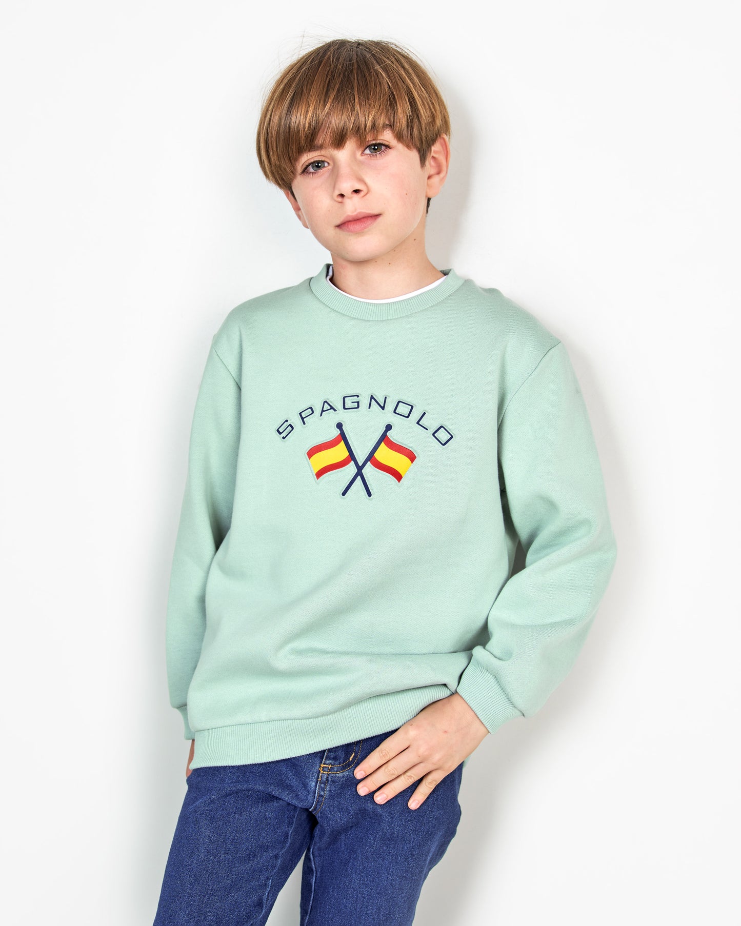 Sudadera Bandera Spagnol Verde