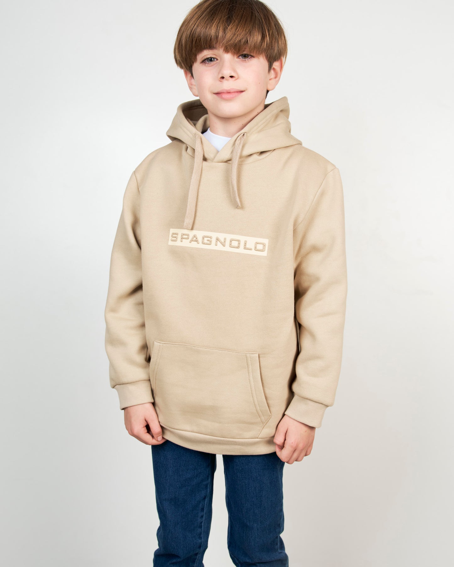 Sudadera Beige Spagnolo
