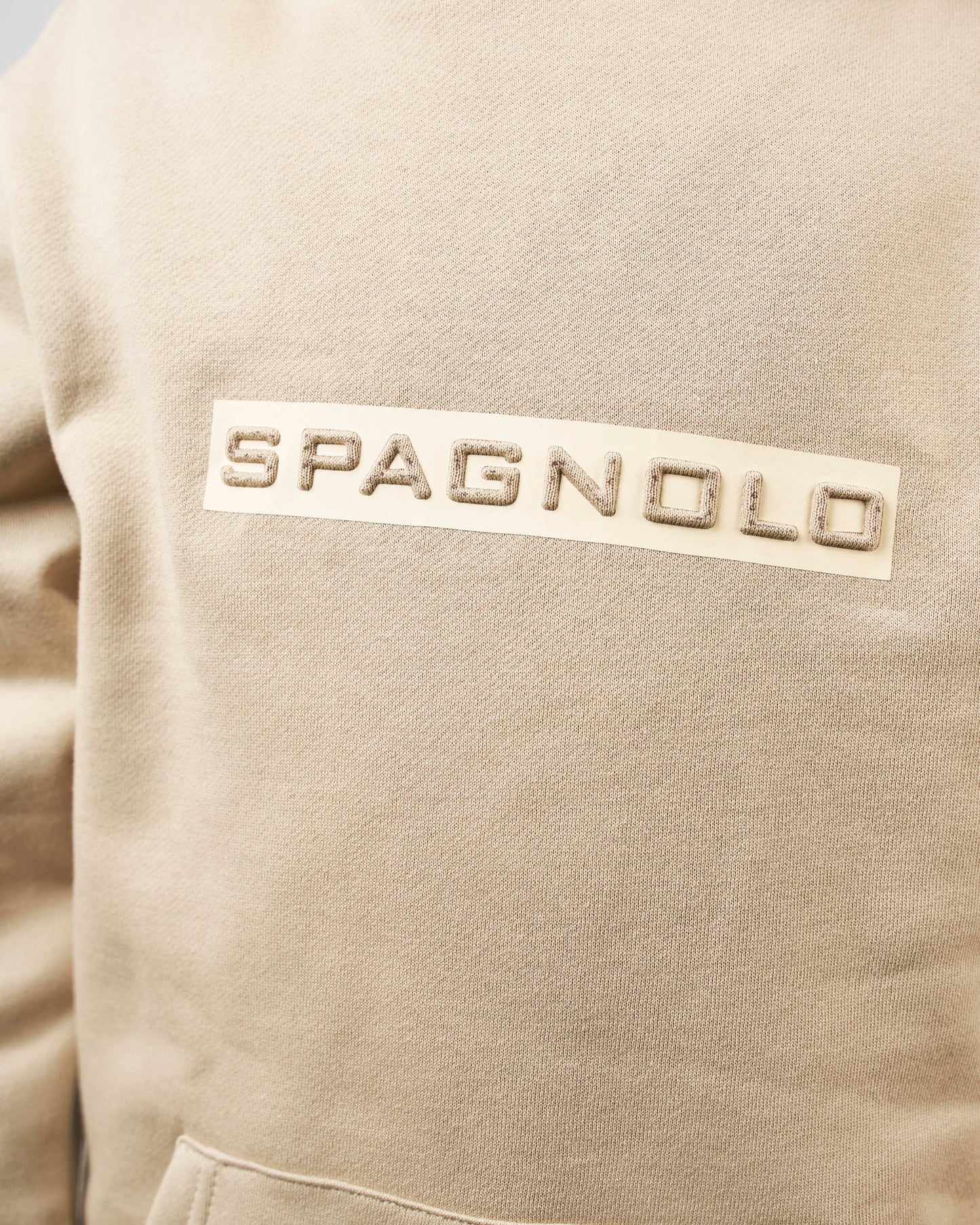 Sudadera Beige Spagnolo