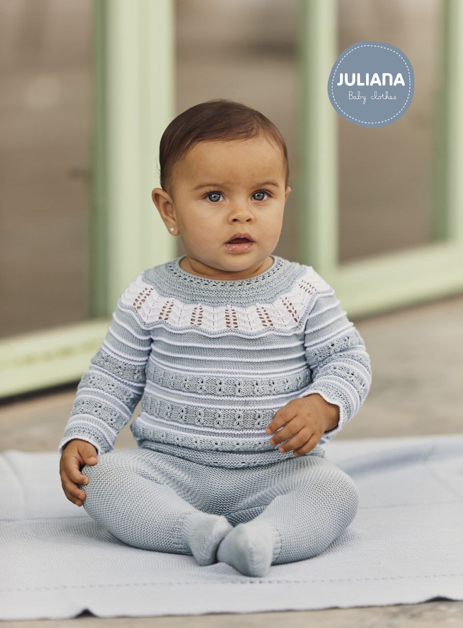 Conjunto Hilo 26046 Azul Pastel