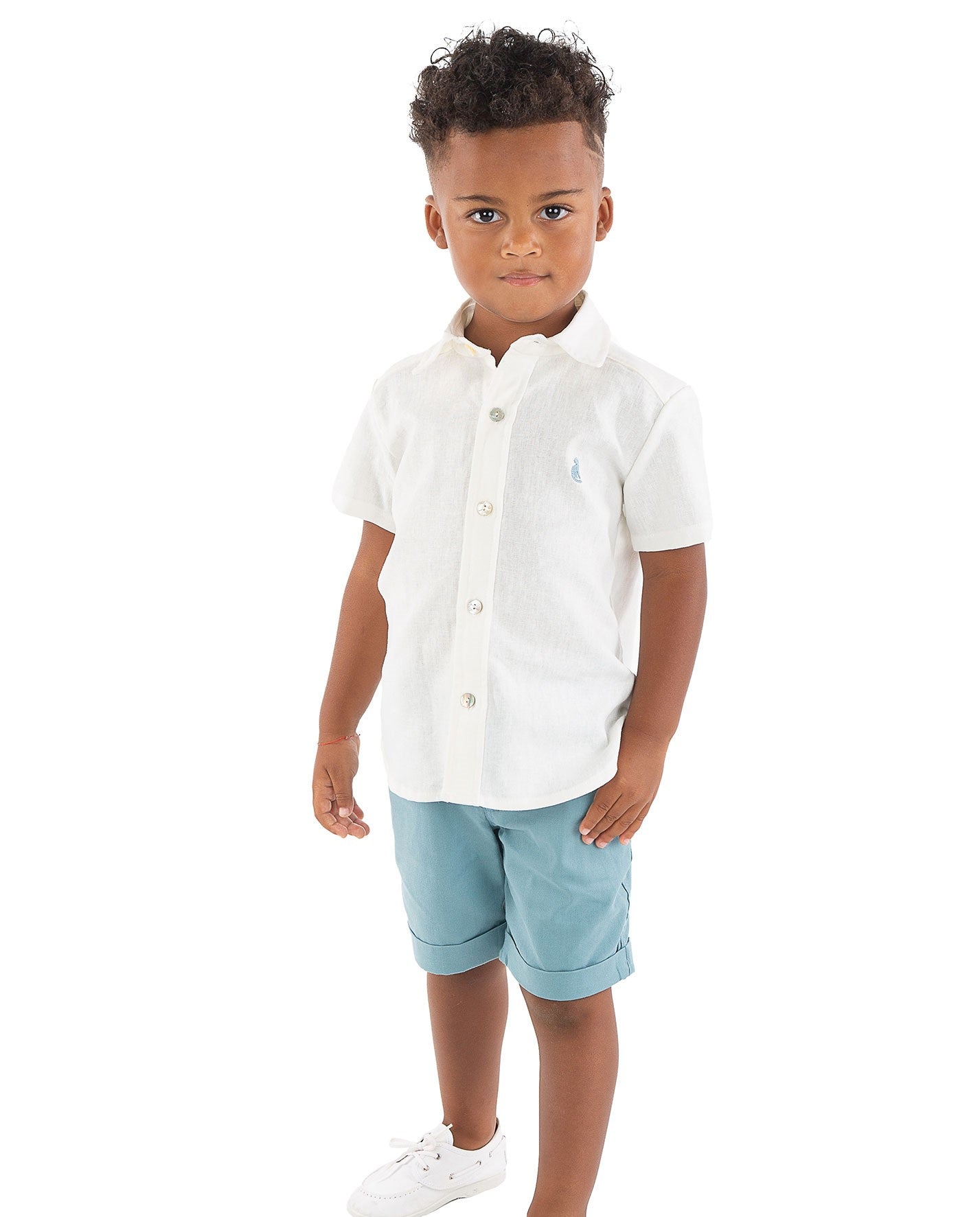 Conjunto Niño Camisa en Lino