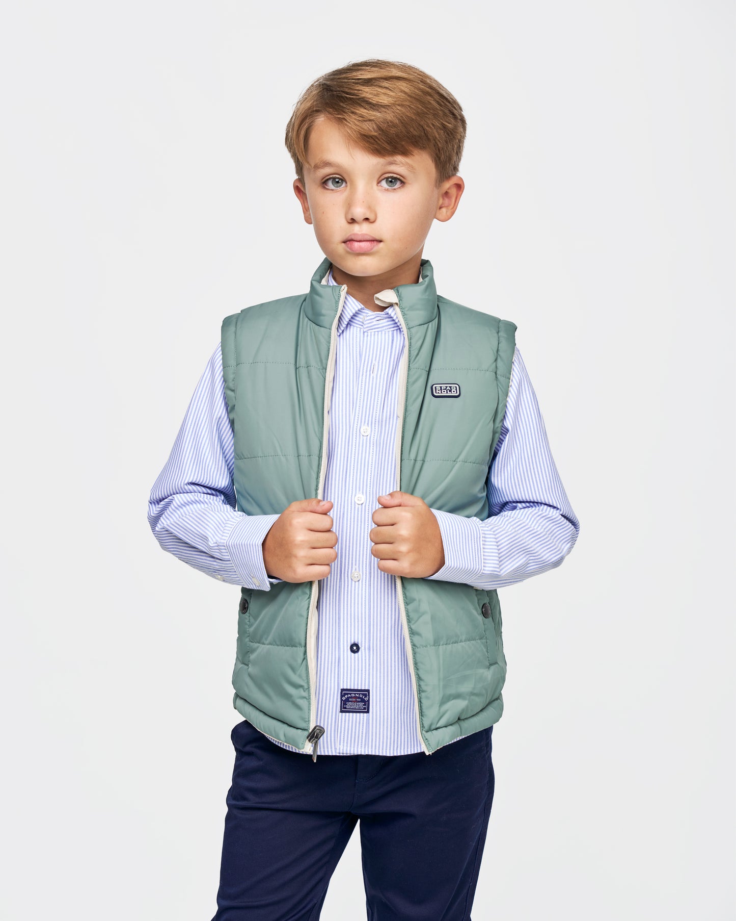 Chaleco Reversible Spagnolo Verde