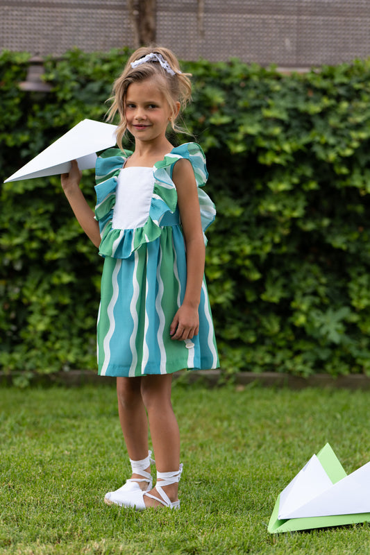 Conjunto Pantalon Estampado Oceano