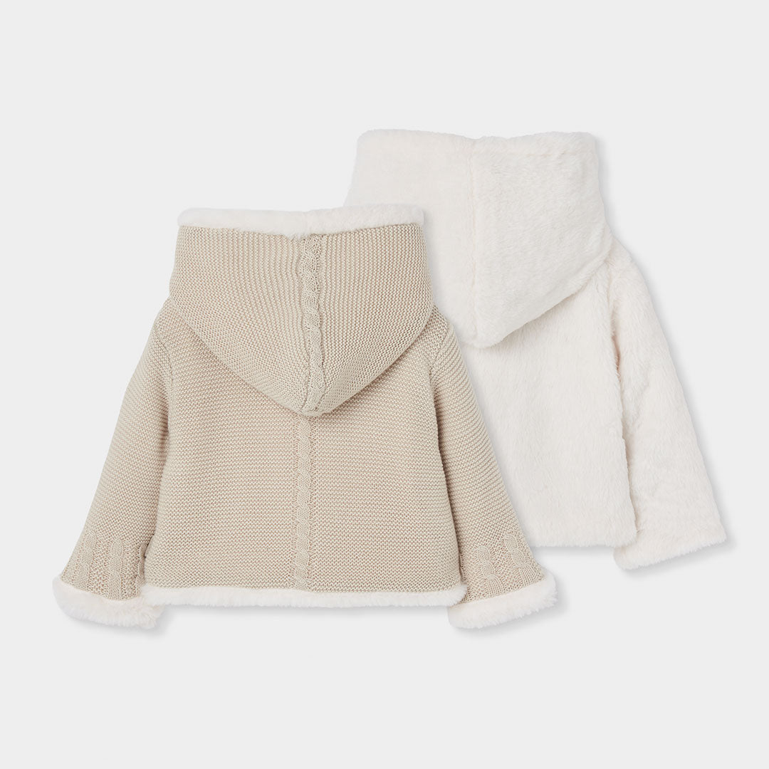 Chaqueta Punto Bolsillos Boboli Reversible