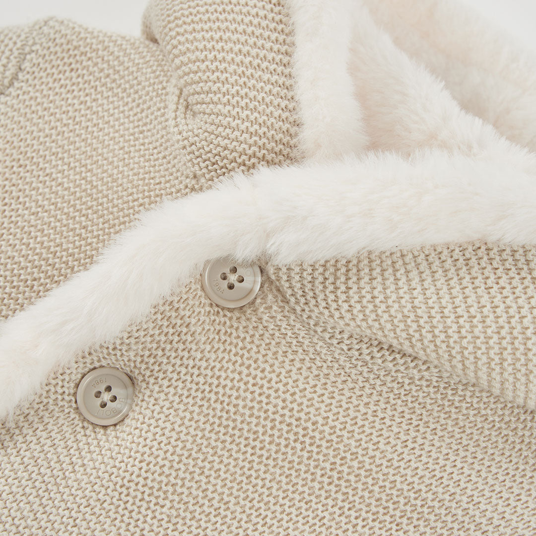Chaqueta Punto Bolsillos Boboli Reversible