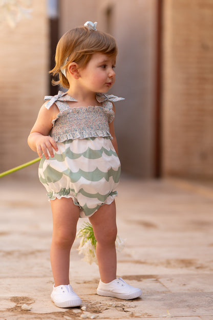 Peto Niña Onda Floral