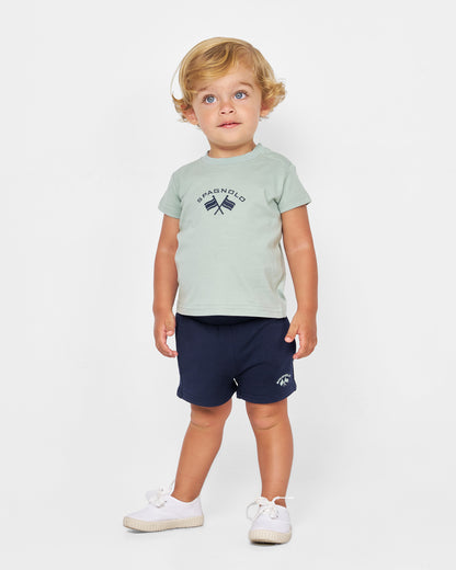 Conjunto Verde Marino Spagnolo
