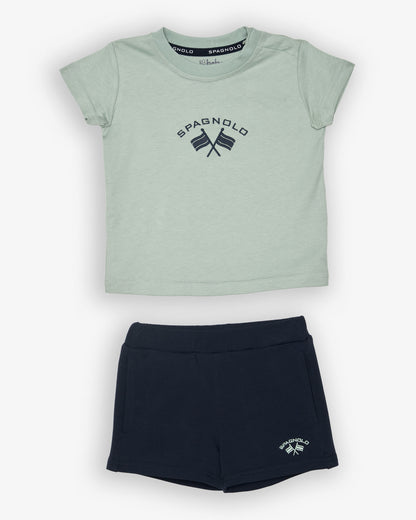Conjunto Verde Marino Spagnolo