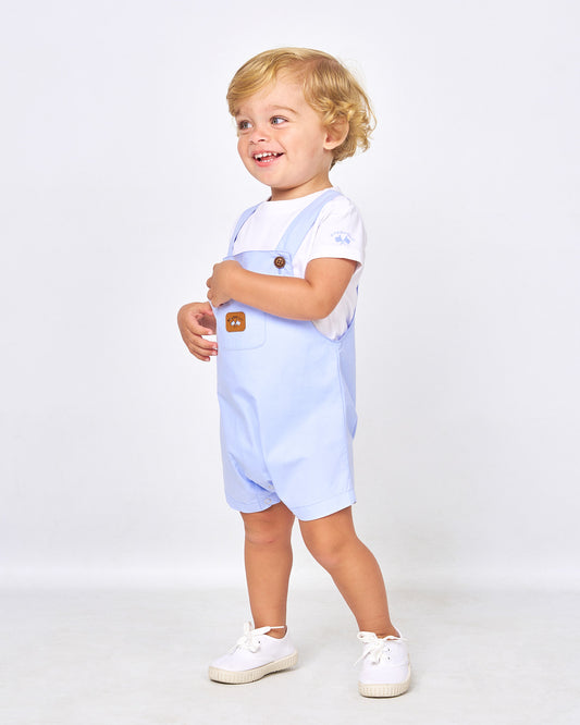 Conjunto Peto Celeste Spagnolo