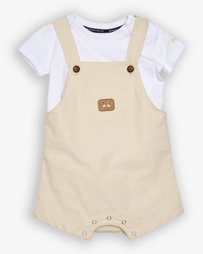 Conjunto Peto Beige Spagnolo