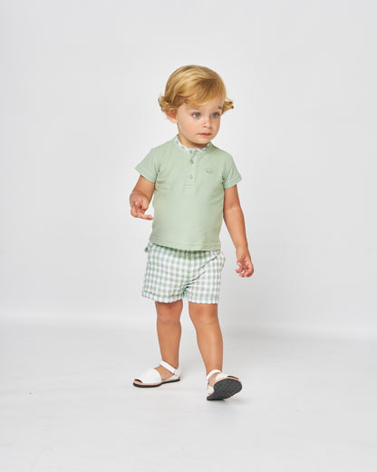 Conjunto Vichy Spagnolo Verde