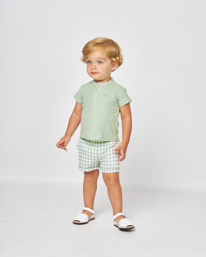 Conjunto Vichy Spagnolo Verde